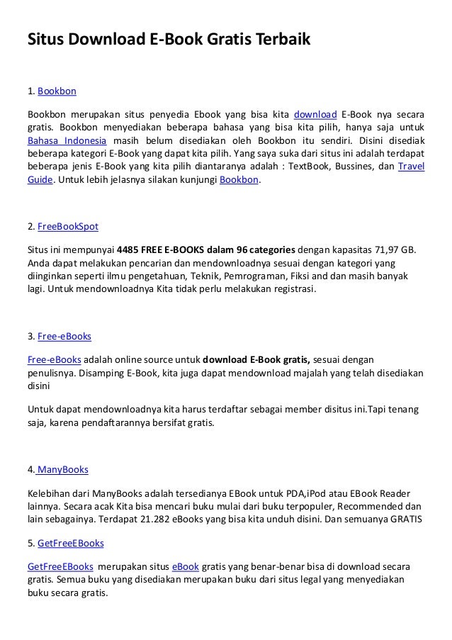 dimana bisa download ebook gratis Bisa ebook gratis download dimana